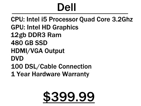 Specs and Price